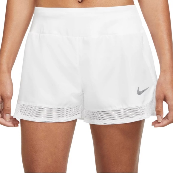 Nike Shorts Nike Womens Drifit Crew Running Shorts Poshmark